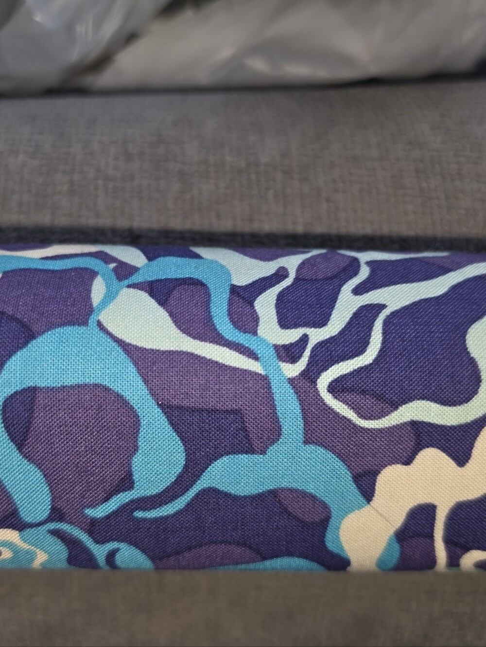 Blue and Purple Abstract Pattern Vera Bradley Sunglass Holder